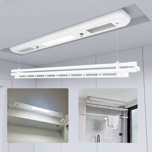 Home balcony intelligent remote control telescopic customizable multifunctional single function electric <b>drying</b> <b>rack</b> - Product Image 4