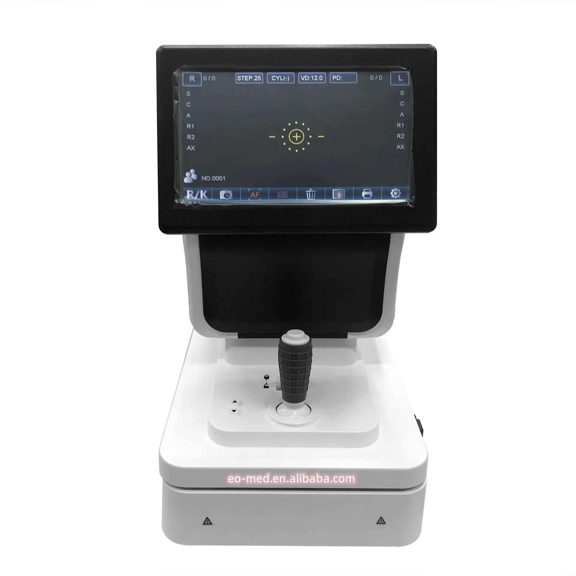 Лучший офтальмологический автоматический топ продаж цифровой автоматический рефрактометр оборудование с моторизованным подбородком ARK85