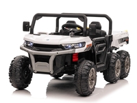 Coche de Juguete de Plástico con Batería de 12 V para Niños de 2 a 10 Años, Certificado por CE y ASTM, Tractor Grande de 6 Ruedas