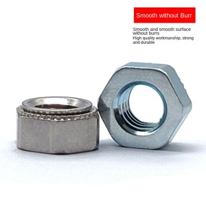 Thép không gỉ hình lục giác Vòng Nut BOBS-M3M4M5M6M8-1/2 Carbon thép mạ kẽm Nut với Hex đầu - Product Image 2