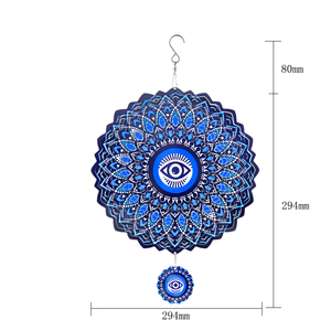 Venta Especial: Molinillo de Viento Metálico de 300 mm para Decoración de Jardín, Colorido, Sublimable, con Envío Gratuito - Product Image 2