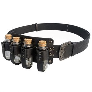 Adjustable Elastic Medieval Alchemy PU Leather Belt Cosplay Role Play Festival Portable Costumes Prop JY Brand Gift Box 12+y - Product Image 4
