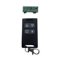 Récepteur relais mini en plastique TPD à code fixe 433 MHz, interrupteur de télécommande sans fil universel pour éclairage LED, petit moteur, large plage de tension