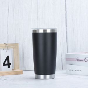 Vaso Térmico para Vehículo de 20 oz con Acabado Mate Resistente a Arañazos, Tapa Hermética, para Senderismo y Camping - Product Image 4