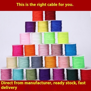 No. ONE 0.8mm mạnh mẽ cầu vồng đàn hồi beading chuỗi cho DIY làm & Hàng thủ công sử dụng linh hoạt cho giày & Túi xách - Product Image 3