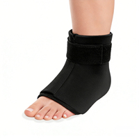 Compresse chaude et froide réutilisable pour la cheville – Enveloppement de thérapie chaud-froid pour la récupération des entorses – Pack de gel froid pour cheville et pied