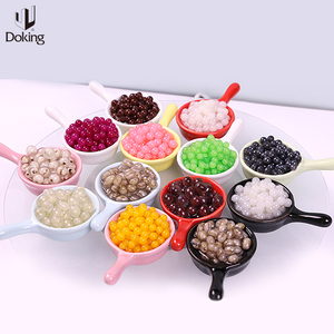 Doking Factory OEM Vente en gros Ingrédients de haute qualité pour thé au lait, Ingrédients spéciaux pour Bubble Tea, Popping Boba saveur <span class=keywords><strong>orge</strong></span> des Highlands - Product Image 5