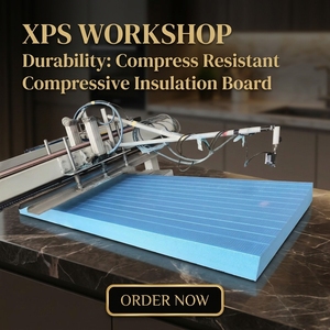 Planche de chauffage au sol XPS exportée par le fabricant de matériaux <span class=keywords><strong>d</strong></span>'isolation thermique XPS. Matériau <span class=keywords><strong>isolant</strong></span> thermique - Product Image 2