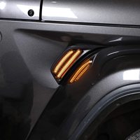 Signal lumineux pour Jeep 2018 — 2022, feux latéraux à LED, feu clignotant, Wrangler JL