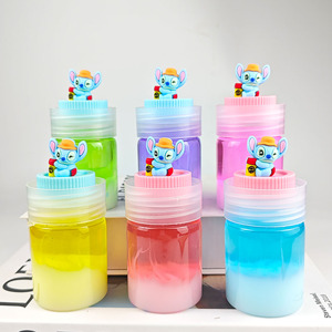 Slime perfumado de doble capa extraelástico al por mayor con diseño de Stitch adorable - Product Image 4
