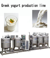 Chaîne de production de yaourt entièrement automatique avec machine de fermentation et de pasteurisation, et cuve de refroidissement du lait