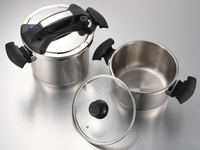 Cuisinière à pression en acier inoxydable Cuisinière à pression commerciale en acier inoxydable Cuisinière à pression pour cuisinière à induction