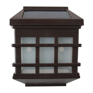 Lámpara Solar de Pared para Exteriores, Luz LED Cuadrada, Impermeable, para Jardín, Patio, Valla, Escalera - Product Image 1