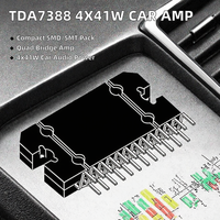 4X41W Dört Köprülü Araç Radyo Amplifikatörü Entegre Devreler Çipleri IC'ler SMD/SMT Paket Lineer Amplifikatörler ve Karşılaştırıcılar