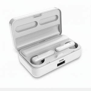 Casque intra-auriculaire sans fil Bluetooth 5.0 avec micro, étanche IPX7, chargement de type C, suppression du bruit environnemental, pilote dynamique - Product Image 1