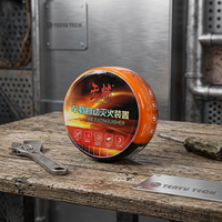 Dispositif d'extinction d'incendie automatique, sûr et efficace, pour une suppression rapide des incendies dans les armoires, les véhicules, les compartiments moteur, fourniture directe d'usine