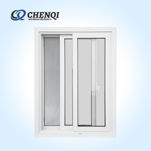 <span class=keywords><strong>Ventanas</strong></span> <span class=keywords><strong>correderas</strong></span> modernas <span class=keywords><strong>de</strong></span> <span class=keywords><strong>PVC</strong></span> <span class=keywords><strong>de</strong></span> tamaño personalizado, triple acristalamiento con mosquitera impermeable, fácil instalación <span class=keywords><strong>para</strong></span> uso doméstico - Product Image 1