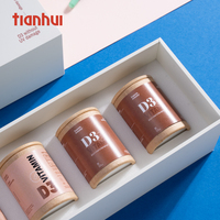 Boîtes en papier vides blanches Tianhui avec mini boîtes d'emballage cadeau en tube de papier pour la vitamine Capsule de santé