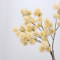 Bunga Buatan Buah Bunga Trifidacanthus Unifoliolatus untuk Rumah Pertanian Modern, Pengisi Vas Meja & Tanaman Hijau Kantor
