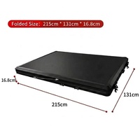 Lit de toit automatique en aluminium rigide de haute qualité pour 2-3 personnes, accessoires de voiture pour l'extérieur