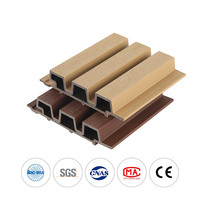 Panneau mural extérieur WPC Raypai 2e génération à 3 trous, durable, certifié CE, ignifuge B1, sans formaldéhyde, imperméable