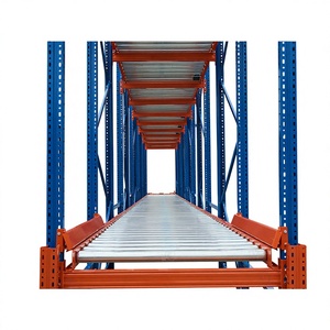 Estanterías de flujo por gravedad de almacén Estanterías de flujo de paletas Estantería de cartón Estante de flujo de cartón - Product Image 1