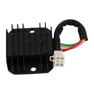 GOOFIT 4 Wire 12V Voltage Regulator Replacement for CG 125cc 200cc 250cc GY6 50cc 60cc 80cc 125cc 150cc ATV Dirt Bike Go Kart