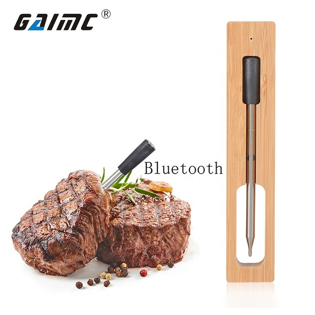 GAIMC CXL001 Wireless Food Grade Probe Waterproof BBQ Food Meat Bluetooth Thermometer for Cooking