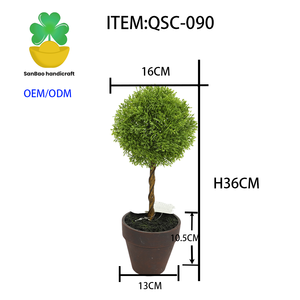 <span class=keywords><strong>Mini</strong></span> Thực Tế Nhân Tạo Chậu Cây Không Có Bảo Trì Bàn Cây Xanh Cho Nhà/Văn Phòng Trang Trí Nội Thất Giáng Sinh Năm Mới Đám Cưới Màu - Product Image 3