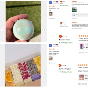 ชุดบาธบอมบ์ทำมือขนาดเล็ก คุณภาพสูง ผ่อนคลาย ผลิตจากวัตถุดิบออร์แกนิก ปราศจากส่วนผสมจากสัตว์ พร้อมกลิ่นหอมที่ปรับแต่งได้ - Product Image 5