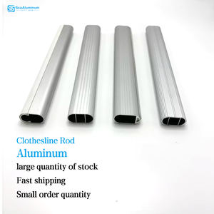 Barandillas y pasamanos de tubo de riel de armario de aluminio de diseño moderno Producto - Product Image 1