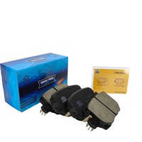 Kampas Rem Cakram Mobil Universal Depan Oem Ceramics Oe 04465-18R01 untuk Daihatsu Esse; Sonica 2005-2011 0.66L