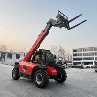 Prix d'usine, chargeur télescopique de 3,5 tonnes pour la construction et la manutention de matériaux industriels, chargeur télescopique 4x4 avec garantie