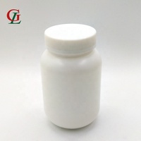 Bouteille cylindrique en plastique PE, 300cc PE, flacon de pilules avec pression, bouteille en plastique de mer pour médicaments, vente en gros, 1 pièce