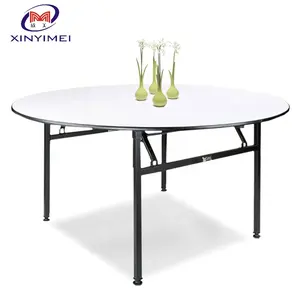 Table à manger, jambes pliantes, nouveau modèle, table de banquet, prix d'usine