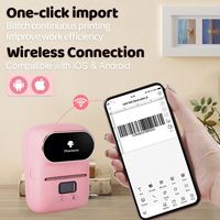 Phomemo M110 Téléphone Portable Imprimante BT Autocollant Thermique Machine Barcode Maker pour Android & IOS Carré Adhésif Impression