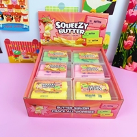 Lot de 2 jouets anti-stress en argile beurrée croustillante, faits à la main, pour soulager le stress