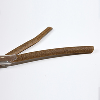 Rasoir professionnel à lame unique avec manche en coquille de noix de coco pour la coupe de cheveux, les sourcils et le nettoyage du visage