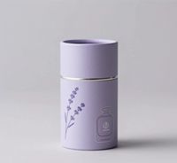 Emballage cylindrique de tube de papier de bougie parfumée personnalisée, bouteille d'huile essentielle, cosmétiques, boîtes d'emballage extérieur de tube de papier