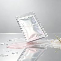 Boîte en plastique PET personnalisée, directement de l'usine, étui d'emballage portable pour masques faciaux et accessoires de beauté cosmétiques
