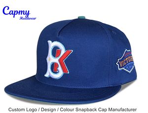 <span class=keywords><strong>Casquette</strong></span> <span class=keywords><strong>Snapback</strong></span> 5 Panneaux 100 % Coton, Logo Brodé 3D Personnalisé, Patch en Cuir ou Caoutchouc, <span class=keywords><strong>Casquette</strong></span> de Sport Extérieure pour Hommes et Femmes, Casquettes Ajustées - Product Image 2