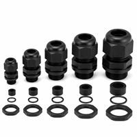 Presse-étoupe en nylon étanche IP68 PG7 M12 PG13.5 M20*1.5 4-8mm renforcé ATEX avec aérateur