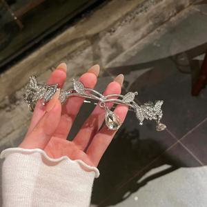 उत्तम मिठाई पत्ती वाटरड्रॉप ब्राडल हेडबैंड, दो-इन-वन हेयरबैंड और नेकलेस - Product Image 4