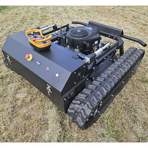 Vente directe fabricant – <span class=keywords><strong>Tondeuse</strong></span> à gazon télécommandée sur chenilles 900 mm, haute performance, <span class=keywords><strong>démarrage</strong></span> électrique ou à essence - Product Image 5