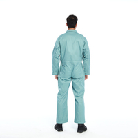 Une pièce ensembles vêtements de travail manchette réglable combinaison hommes à manches longues combinaison de travail avec plusieurs poches