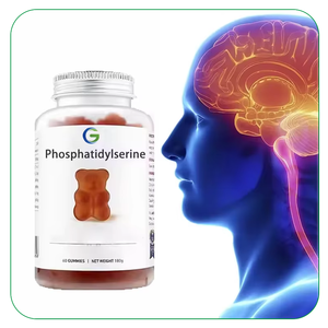 אושרש טבעוני המוח פוספטידילסרין מוחי תוספי ויטמין <span class=keywords><strong>b6</strong></span> <span class=keywords><strong>12</strong></span> גומות פוספטידילסרין - Product Image 1