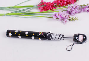 ร่มพับ 3 ตอน พกพาสะดวก รุ่น DD1428  รับสกรีนโลโก้  ร่มดินสอพับได้  ร่มน่ารักสไตล์ญี่ปุ่น  ร่มม็อปเป็ต - Product Image 6