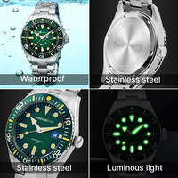 Reloj de Cuarzo para Hombre de Fábrica, Acero Inoxidable, Luminoso, con Fecha, 3ATM, Puntero Simple, Movimiento MIYOTA, Venta al Por Mayor, OEM, ODM, Reloj de Negocios