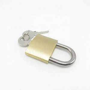 <span class=keywords><strong>Candado</strong></span> de Latón Endurecido ANLI, Venta al por Mayor de Fábrica, Pulido Fino, Tipo Grande y Pequeño, Delgado, Seguro, Económico - Product Image 4