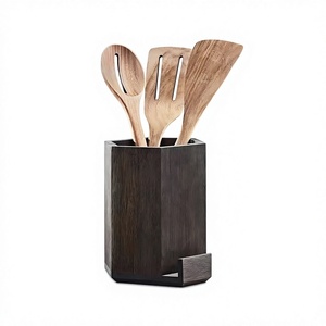 Porte-couverts en bois au design moderne, de qualité supérieure, pour la cuisine, au prix le plus bas - Product Image 1